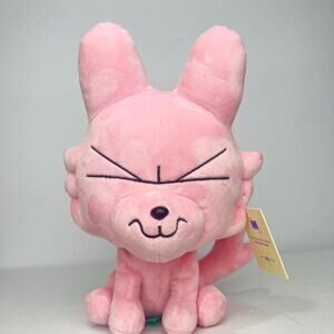 Official MakeShip Pink Wolf Plush only 653 made plush